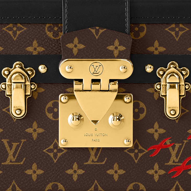 Petite Malle Bag Monogram Canvas Handbags LOUIS VUITTON